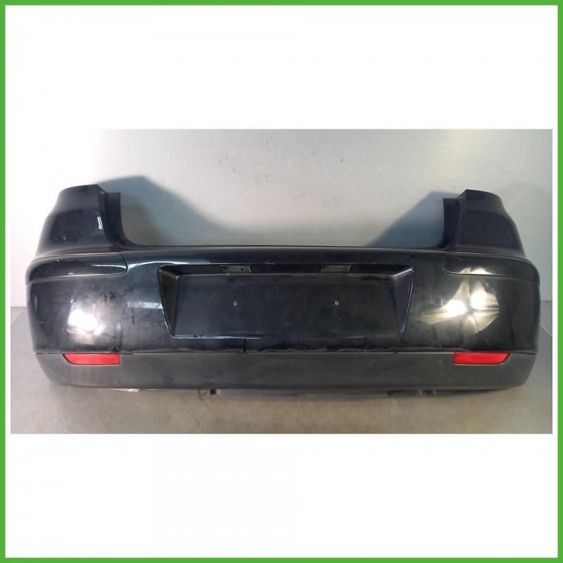 Paraurti Posteriore Seat Ibiza IV 6L1 Berlina 3 Porte Nero Z4 C9z 6L6807417PGRU 2002-2008 Originale Usato