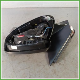 Specchio Specchietto Retrovisore Sinistro SX Nero Peugeot 3008 2 Serie 2020-2023  Originale Usato