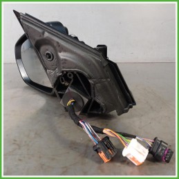 Specchio Specchietto Retrovisore Sinistro SX Nero Peugeot 3008 2 Serie 2020-2023  Originale Usato