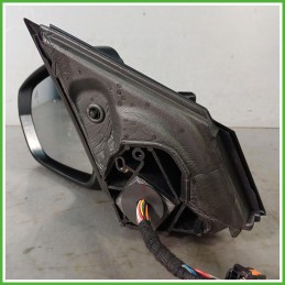 Specchio Specchietto Retrovisore Sinistro SX Nero Peugeot 3008 2 Serie 2020-2023  Originale Usato