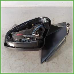 Specchio Specchietto Retrovisore Sinistro SX Nero Peugeot 3008 2 Serie 2020-2023  Originale Usato