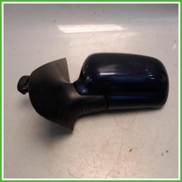 Specchio Specchietto Retrovisore Sinistro SX Blu Volkswagen Polo 3 Serie Variant 1997-1999  Originale Usato