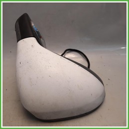Specchio Specchietto Retrovisore Destro DX Bianco Peugeot 207 2006-2009  Originale Usato