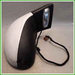 Specchio Specchietto Retrovisore Destro DX Bianco Peugeot 207 2006-2009  Originale Usato