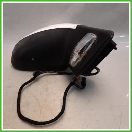 Specchio Specchietto Retrovisore Destro DX Bianco Peugeot 207 2006-2009  Originale Usato