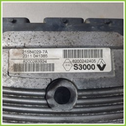 Centralina Motore Iniezione ECU SAGEM 21584029-7A RENAULT MEGANE 2a Serie 1.6 16V 8200242405 Benzina 2002 2006