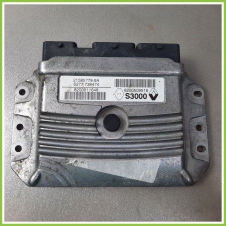 Centralina Motore Iniezione ECU CONTROL JOHNSON 21585778-9A RENAULT SCENIC 2a Serie 1.6 16V 8200509516 Benzina 2003 2009