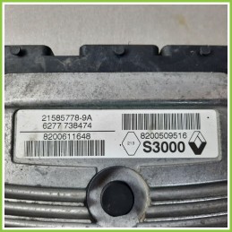 Centralina Motore Iniezione ECU CONTROL JOHNSON 21585778-9A RENAULT SCENIC 2a Serie 1.6 16V 8200509516 Benzina 2003 2009