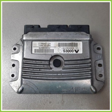 Centralina Motore Iniezione ECU JOHNSON CONTROLS 21585421-2A RENAULT MEGANE 2a Serie 1.6 16V 82kw 8200509516 2006 2009