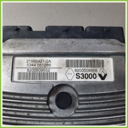 Centralina Motore Iniezione ECU CONTROL JOHNSON 21585421-2A RENAULT MEGANE 2a Serie 1.6 16V 8200509516 Benzina 2006