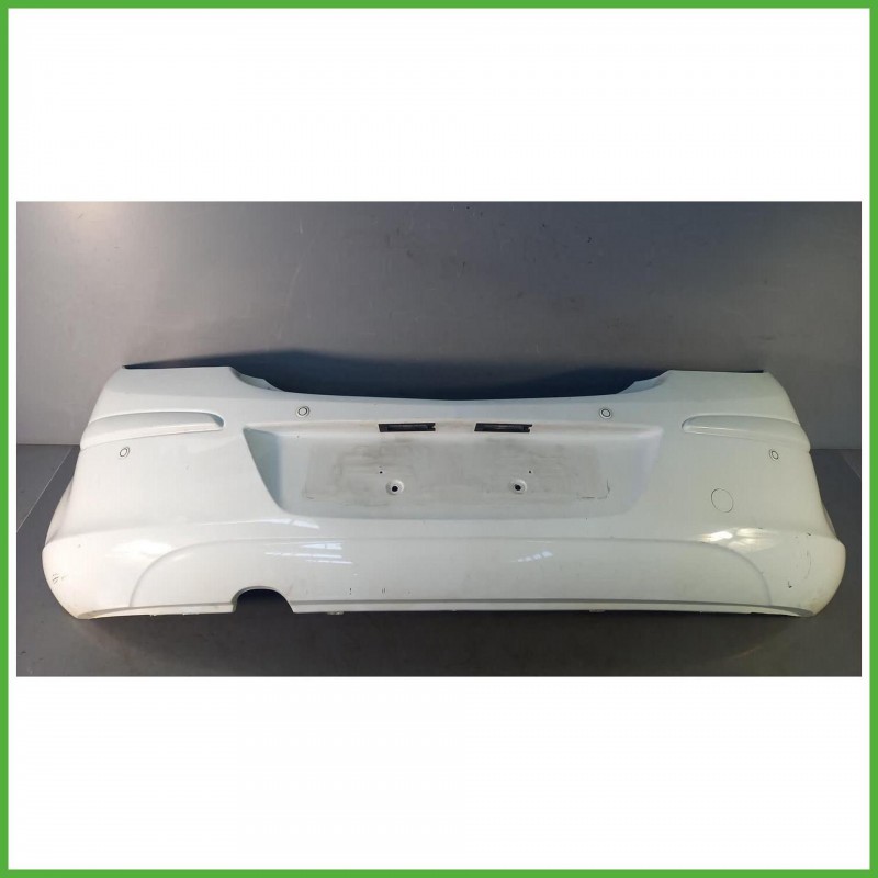 Paraurti Posteriore Opel Corsa D Berlina 5 Porte Bianco 13179916 2011 Originale Usato