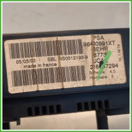 Comandi Clima AC Riscaldamento Condizionatore Behr 21667390-5 Peugeot 307 1 Serie SW 1.6 16v. 96430991XT 2002-2005
