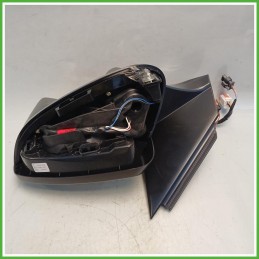 Specchio Specchietto Retrovisore Sinistro SX Nero Peugeot 3008 2 Serie 2020-2023  Originale Usato