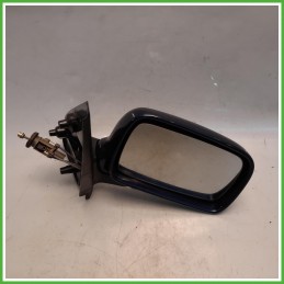 Specchio Specchietto Retrovisore Destro DX Blu Volkswagen Polo 3 Serie Variant 1997-1999  Originale Usato