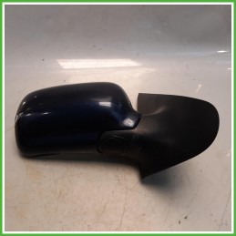 Specchio Specchietto Retrovisore Destro DX Blu Volkswagen Polo 3 Serie Variant 1997-1999  Originale Usato