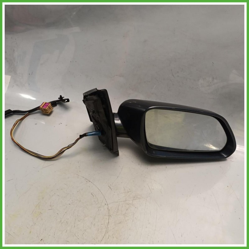 Specchio Specchietto Retrovisore Destro DX Grigio Scuro Volkswagen Polo 5 Serie 2006-2010  Originale Usato