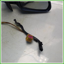 Specchio Specchietto Retrovisore Destro DX Grigio Scuro Volkswagen Polo 5 Serie 2006-2010  Originale Usato