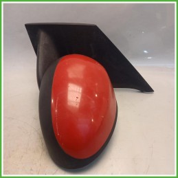 Specchio Specchietto Retrovisore Sinistro SX Rosso Citroen C1 1 Serie 2005-2012  Originale Usato