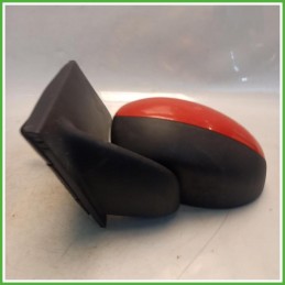 Specchio Specchietto Retrovisore Sinistro SX Rosso Citroen C1 1 Serie 2005-2012  Originale Usato