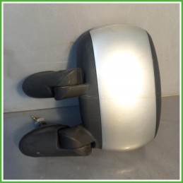 Specchio Specchietto Retrovisore Destro DX Grigio Fiat Doblo 1 Serie 2003-2005  Originale Usato