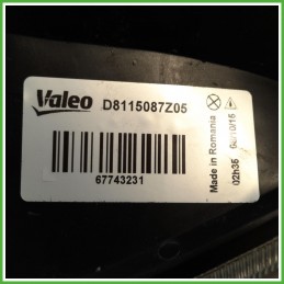 Faro Fanale Proiettore Destro DX  Piaggio Porter 3 Serie 2009-2010 1D002385 Originale Usato