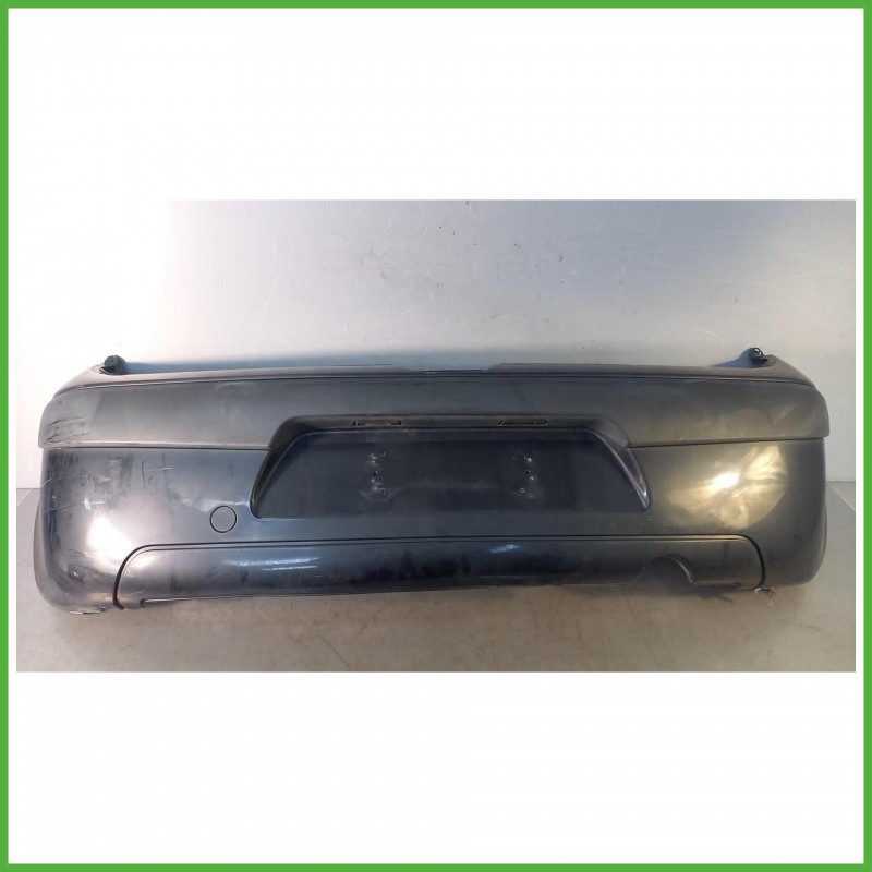 Paraurti Posteriore Peugeot 1007 Berlina 3 Porte Nero 7410V9 2004-2010 Originale Usato