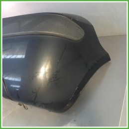 Paraurti Posteriore Peugeot 1007 Berlina 3 Porte Nero 7410V9 2004-2010 Originale Usato