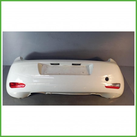 Paraurti Posteriore Fiat Punto 3 Serie Berlina 5 Porte Bianco 735542339 2011-2018 Originale Usato