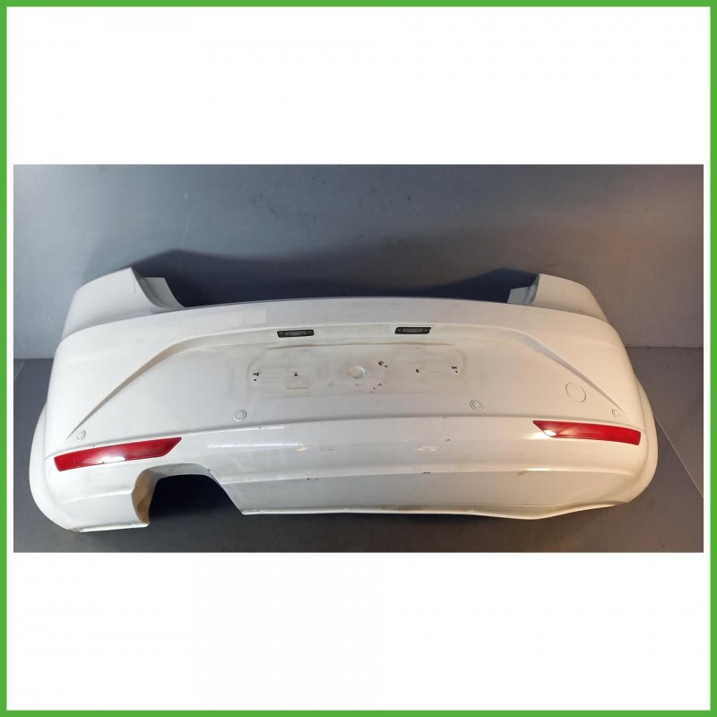 Paraurti Posteriore Seat Leon 1P1 Berlina 5 Porte Bianco 1P0807421AGRU 2005-2010 Originale Usato