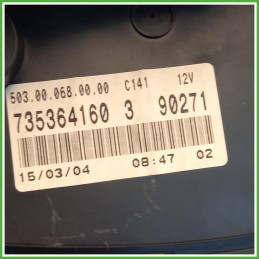 Quadro strumenti contachilometri tachimetro 503.00.068.00.00 Fiat Idea 1.9 MJTD Active 735364160 2003-2008