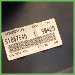 Quadro strumenti contachilometri tachimetro 503005291100 Fiat Grande Punto 1.3 Multijet 16v. 51867545 2009-2013