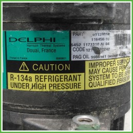 Compressore Clima AC Aria Condizionata Delphi 1211382242 Mini Mini Cooper R50 64526918122 2001-2006
