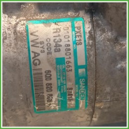 Compressore Clima AC Aria Condizionata Sanden 8741F Volkswagen Polo 5 Serie 6Q0820808FX 2006-2010
