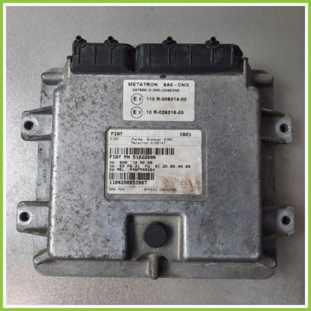 Centralina Motore Iniezione GAS METATRON 4100147 FIAT PANDA 2Q 1.2 44kw 51822896 2003 2010