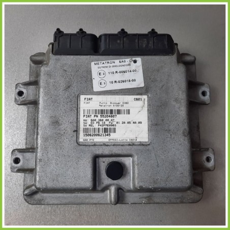 Centralina Motore Iniezione GAS METATRON 4100120 FIAT PUNTO 2U 1.2 8V 44kw 55204807 2003 2007