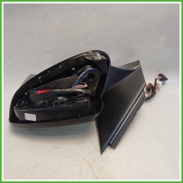 Specchio Specchietto Retrovisore Sinistro SX Nero Peugeot 3008 2 Serie 2020-2023  Originale Usato