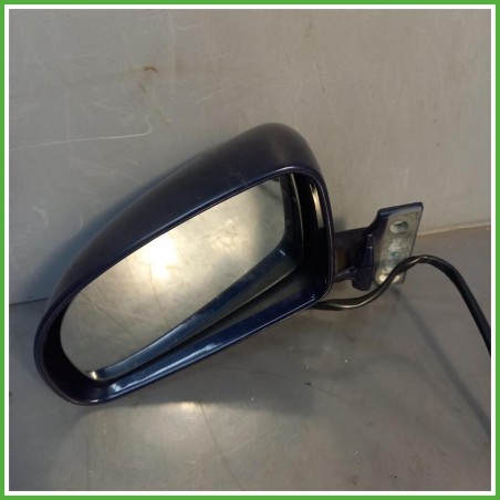 Specchio Specchietto Retrovisore Sinistro SX Blu Volkswagen New Beetle 1 Serie 1998-2005  Originale Usato