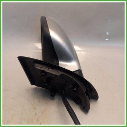 Specchio Specchietto Retrovisore Sinistro SX Grigio Peugeot 307 2 Serie 2005-2009  Originale Usato