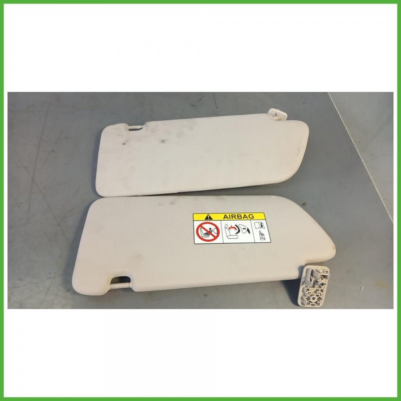Aletta Parasole Coppia Destro Sinistro Peugeot 3008 2 Serie 1.6 BlueHDi 16115133BJ 2016-2020