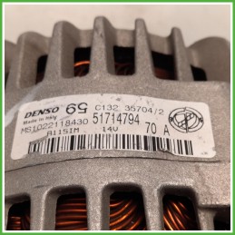 Alternatore Denso MS1022118430 Fiat Punto 2 Serie 52003531 2003-2009