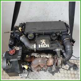 Motore Completo Funzionante 8HZ 51Kw Peugeot 206 2001-2009 Gasolio Originale Usato
