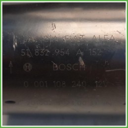 Motorino Avviamento Bosch 0001108240 Alfa Romeo MiTo 52110467 2008-2011