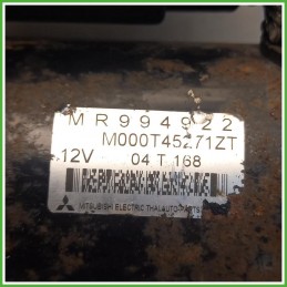 Motorino Avviamento Mitsubishi M000T45271ZT Mitsubishi Colt 6 Serie MR994922 2004-2008