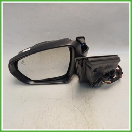 Specchio Specchietto Retrovisore Sinistro SX Nero Peugeot 3008 2 Serie 2020-2023  Originale Usato