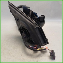 Specchio Specchietto Retrovisore Sinistro SX Nero Peugeot 3008 2 Serie 2020-2023  Originale Usato