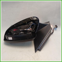 Specchio Specchietto Retrovisore Sinistro SX Nero Peugeot 3008 2 Serie 2020-2023  Originale Usato