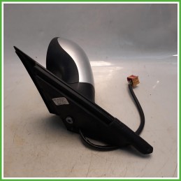 Specchio Specchietto Retrovisore Sinistro SX Grigio Seat Ibiza IV 6L1 2002-2008  Originale Usato