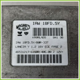Centralina Motore Iniezione ECU MAGNETI MARELLI IAW18FD.FY LANCIA Y 1.2 16V LE 48531217 Benzina 1996 2000