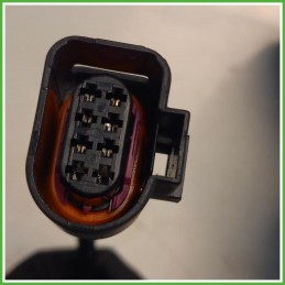 Specchio Specchietto Retrovisore Sinistro SX Grigio Seat Leon 5F1 2013-2016  Originale Usato