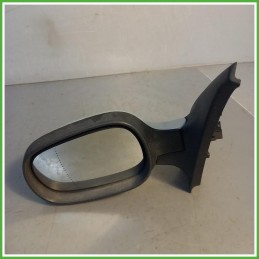 Specchio Specchietto Retrovisore Sinistro SX Blu Chiaro Renault Clio 2 Serie 2001-2008  Originale Usato